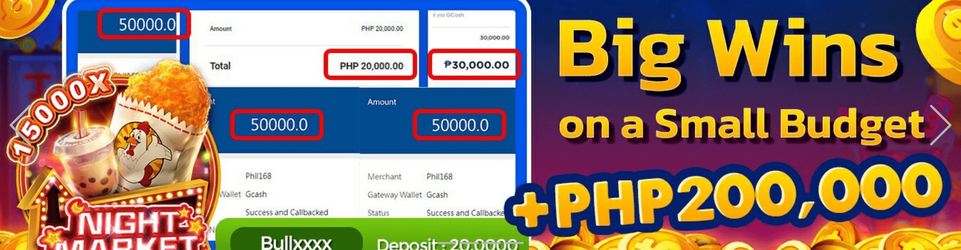 PHIL168-big wins in a small budget up to P200,000