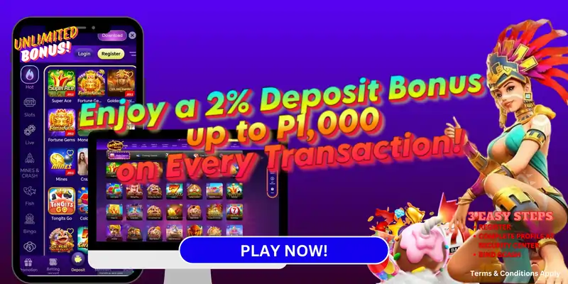 enjoy 2% deposit bonus
